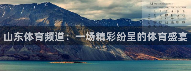 山东体育频道：一场精彩纷呈的体育盛宴