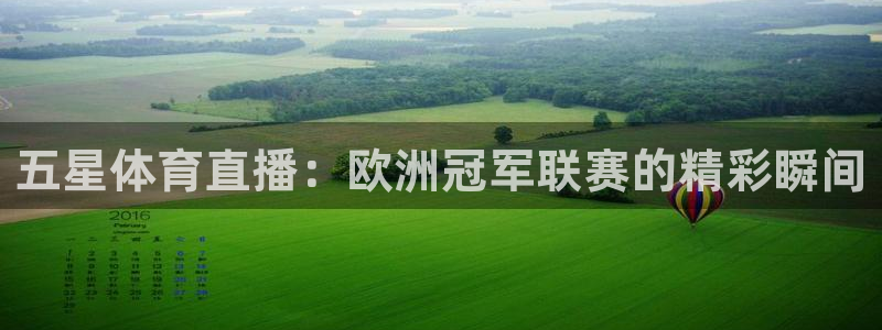 五星体育直播：欧洲冠军联赛的精彩瞬间